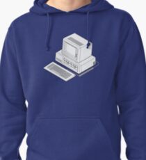 Classic retro/vintage computer Pullover Hoodie