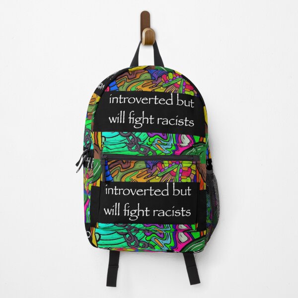 Item preview, introverted but will fight designed and sold by sarina G.