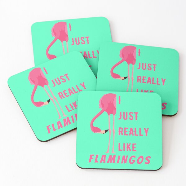 Item preview, I Just Really Like Flamingos designed and sold by Your Favorite Shop.