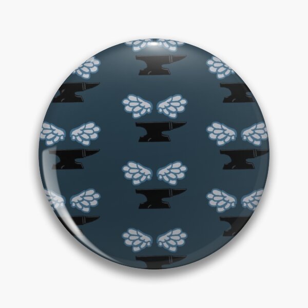 Item preview, Winged Anvils Ocean designed and sold by Jen Toal.