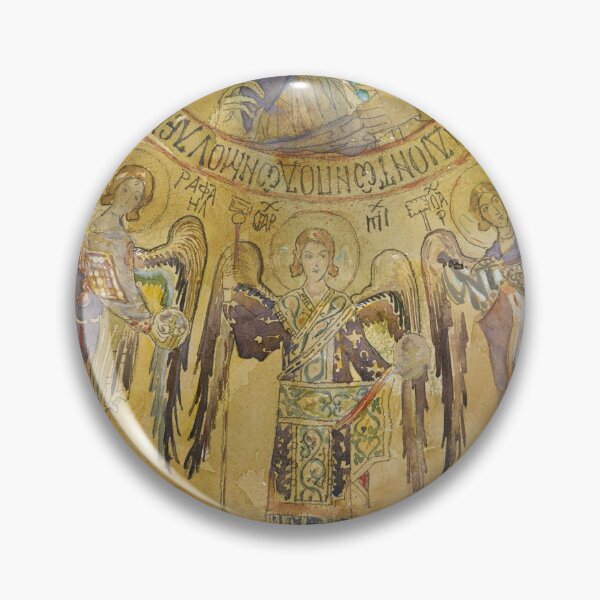 Item preview, Angels, Mosaic, Palatine Chapel, Palermo (ca. 1897–1903) by John Singer Sargent designed and sold by Sneh Universe.