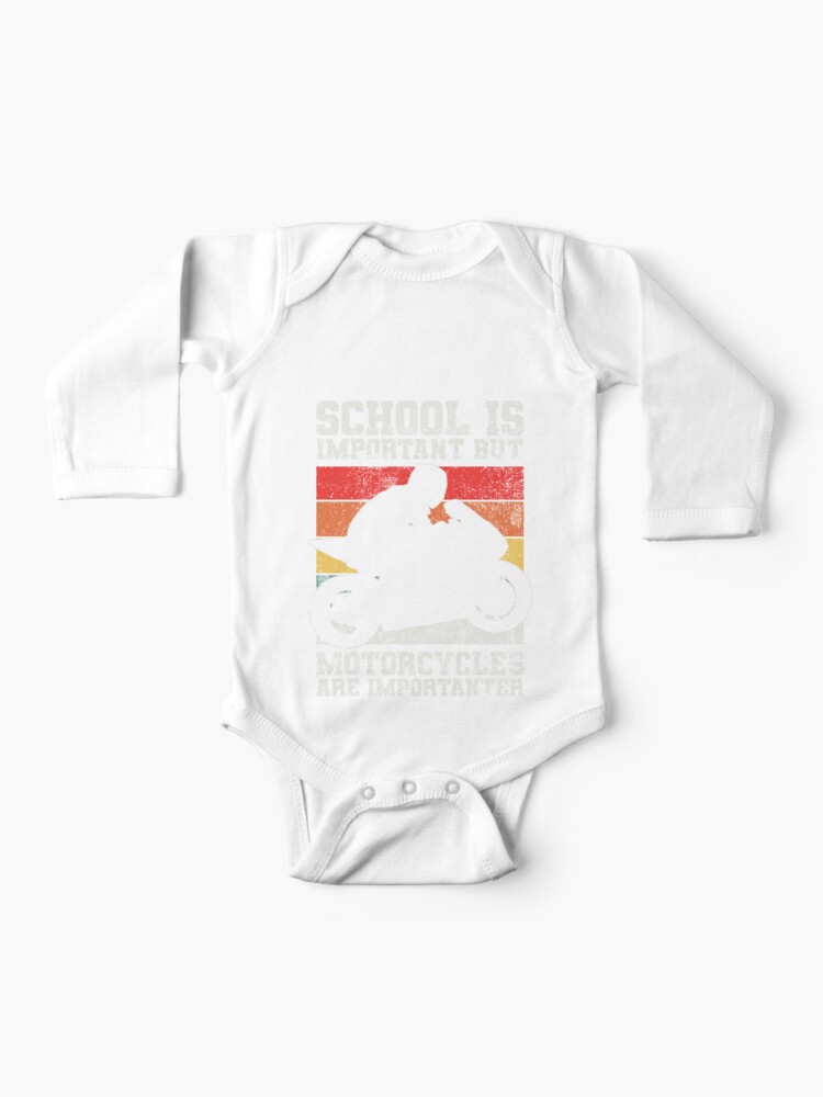 Motorcycle Long Sleeve Baby One-Piece for Sale