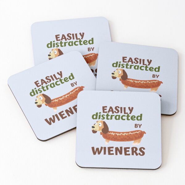 Item preview,    Easily Distracted By Wieners designed and sold by Eman4design.
