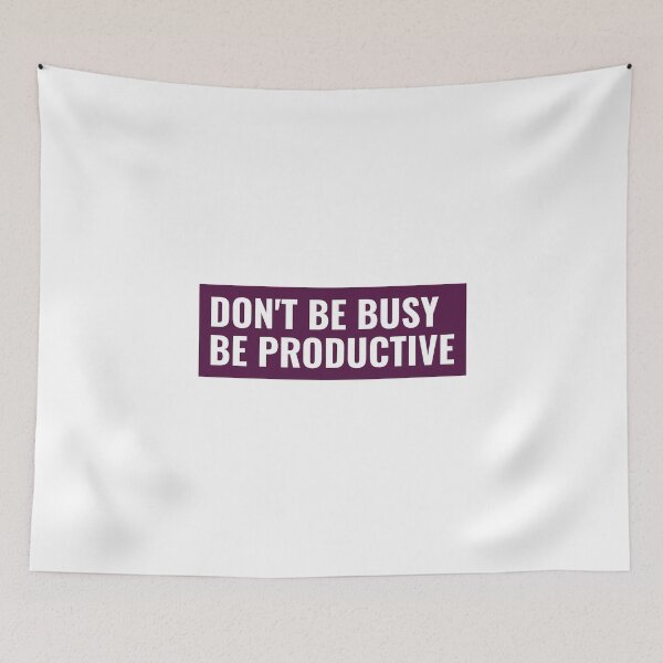 Item preview, Don't be busy, be productive designed and sold by Fit & Fun  Gallery.