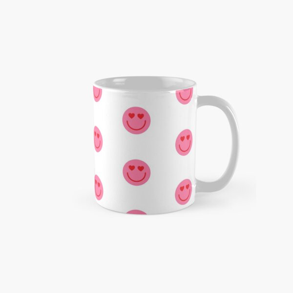 Preppy Y2K Trendy Smiley Design Cute Pink - Preppy - Mug