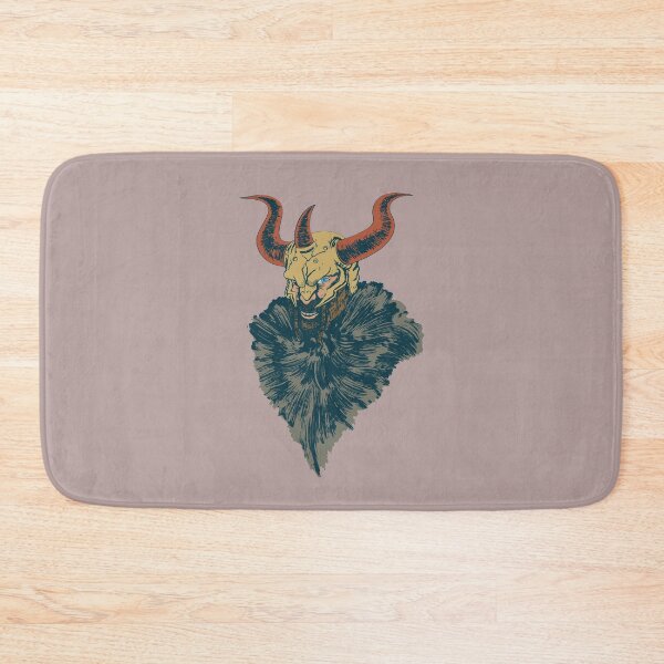 Item preview, Viking warrior with horned skull helmet berserker designed and sold by FalkDania.