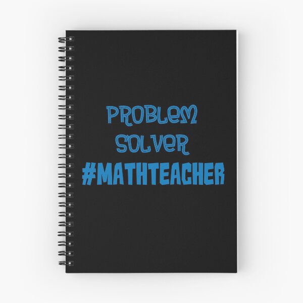 Item preview, Problem Solver Math Teacher Blue designed and sold by MysticMagpie.