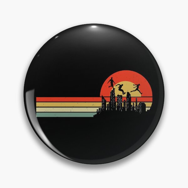Item preview, Parkour Free Running Runner Traceur Vintage Retro designed and sold by CuteDesigns1.