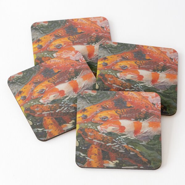 Item preview, Koi fishes in water oil painting designed and sold by Yue Zeng Art Studio.