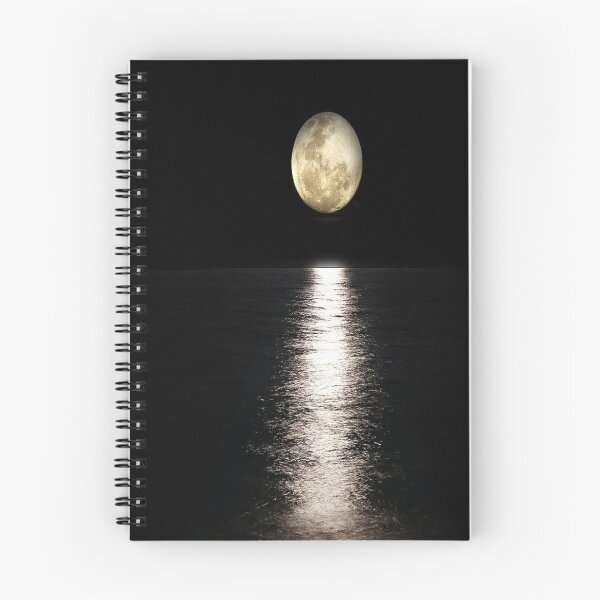 Item preview, moon light  reflection in sea designed and sold by silent knight.