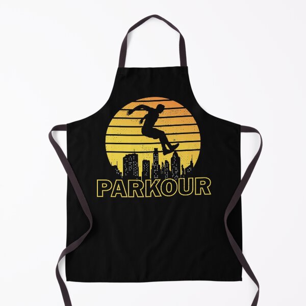 Item preview, Parkour Free Running Runner Traceur Vintage Retro designed and sold by CuteDesigns1.