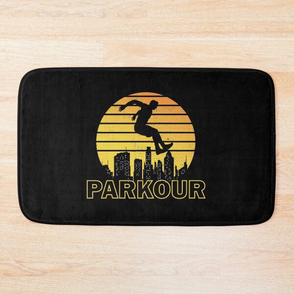 Item preview, Parkour Free Running Runner Traceur Vintage Retro designed and sold by CuteDesigns1.
