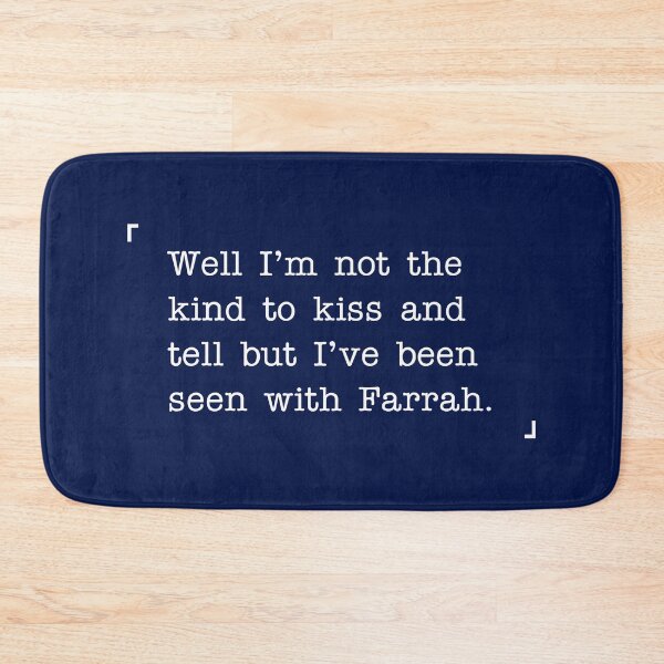 Item preview, The Fall Guy - Lyrics (Farrah) designed and sold by ANORAKATTIC.