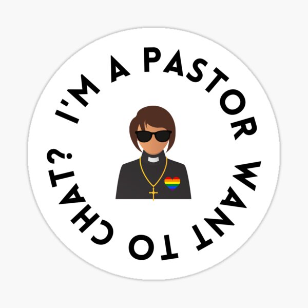 Item preview, I'm a Pastor - White, brunette, femme designed and sold by jenhibben.