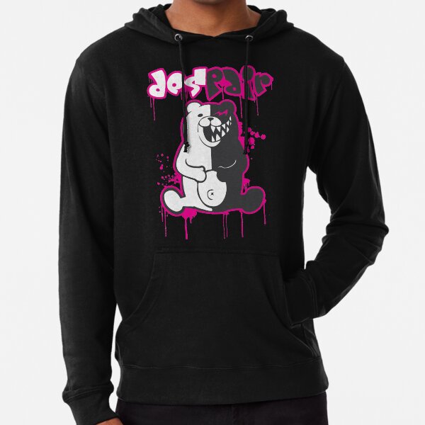 Danganronpa: Monokuma - Despair (Pink) Lightweight Hoodie