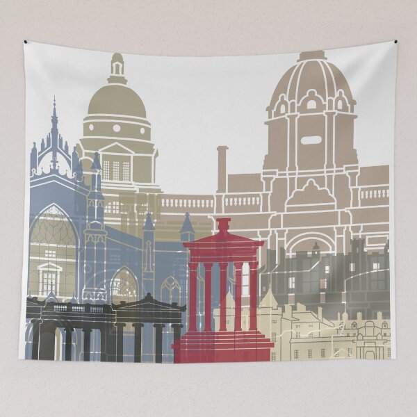 Item preview, Edinburgh skyline poster designed and sold by paulrommer.