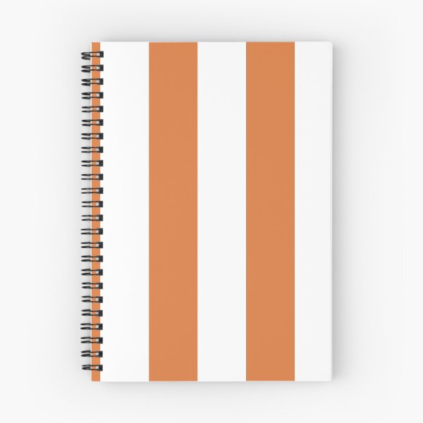 Item preview, Orange and White Vertical Stripe Pattern 2022 Spring / Summer Trending Color - Hue - Shade Pantone Orange Ochre 16-1253 designed and sold by ColorOfTheYears.