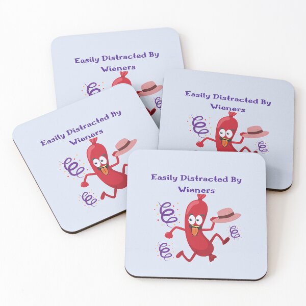 Item preview,  Easily Distracted By Wieners designed and sold by Eman4design.