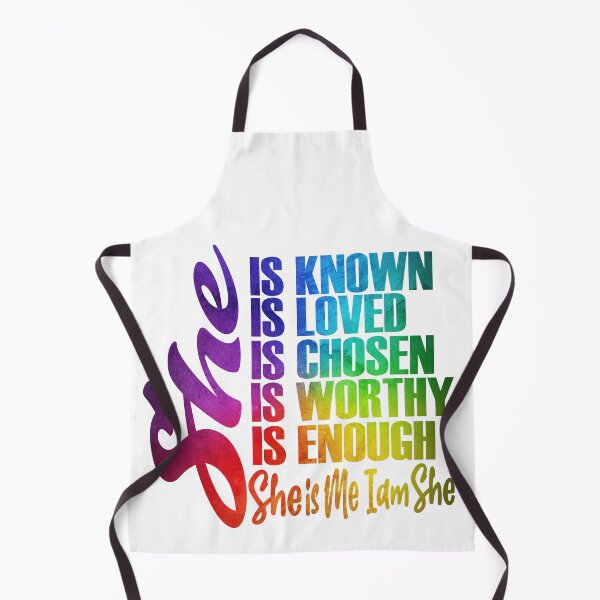 Item preview, She is Known Loved, Chosen, Worthy, Enough, She is me and I and I am She designed and sold by boopsblunt.