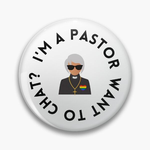 Item preview, I'm a Pastor - White, gray, femme designed and sold by jenhibben.