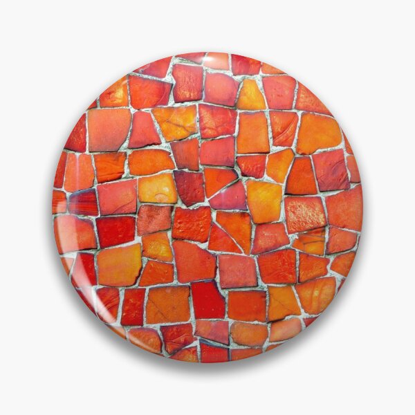 Item preview, Abstract Red Tile Mosaic Pattern designed and sold by CherryDamzel.