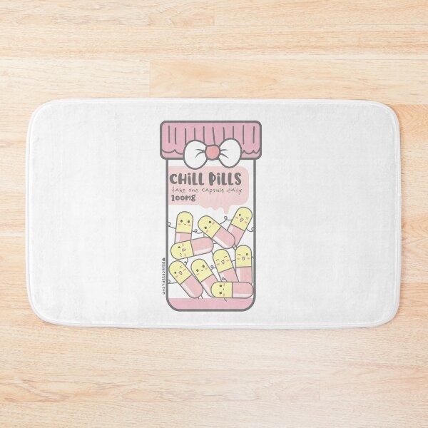 Item preview, chill pills cute pills cartoon designed and sold by princessmi-com.
