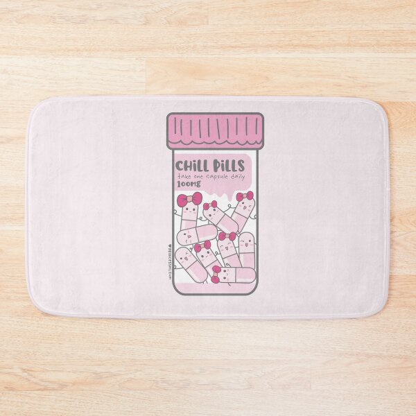 Item preview, chill pills cute pills cartoon designed and sold by princessmi-com.