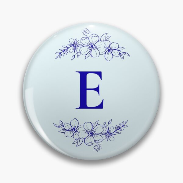 Item preview, Blue letter E monogram designed and sold by Makyla1999.