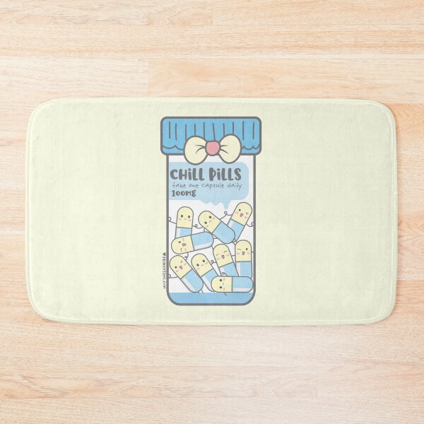 Item preview, chill pills cute pills cartoon designed and sold by princessmi-com.