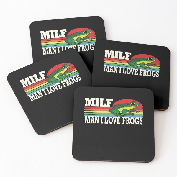 Item preview, Funny MILF -Man I Love Frogs Saying Frog-Amphibian Lovers designed and sold by gthylla.