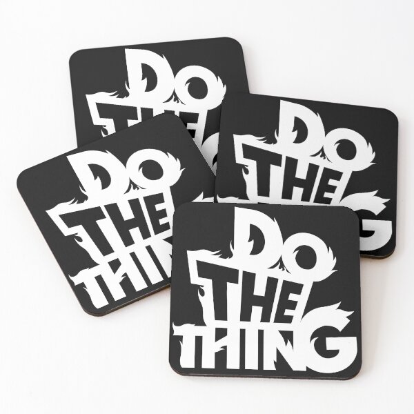 Item preview, Do the Thing - Funny text meme Black designed and sold by Crafteez.