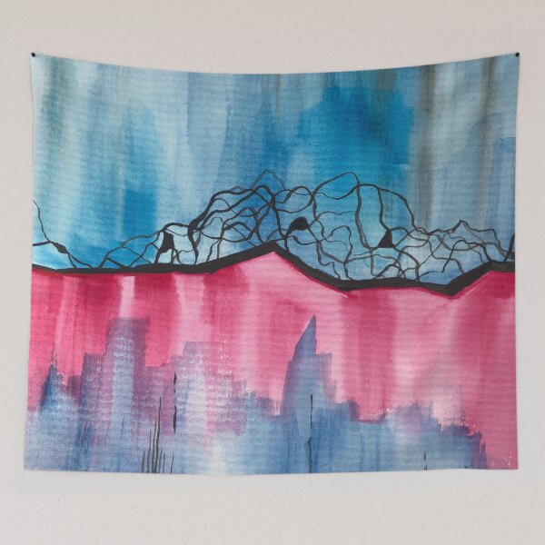 Item preview,  City in pink storm designed and sold by emm-j.