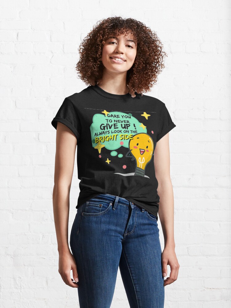 Thumbnail 4 of 7, Classic T-Shirt, Never Give Up designed and sold by Heritage2307.