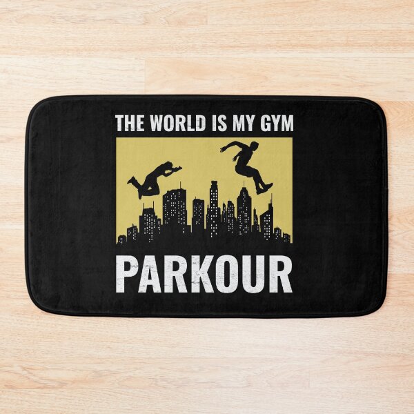 Item preview, Parkour Free Running Runner Traceur Funny Saying designed and sold by CuteDesigns1.