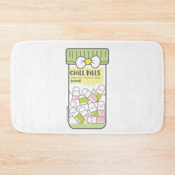 Item preview, chill pills cute pills cartoon designed and sold by princessmi-com.