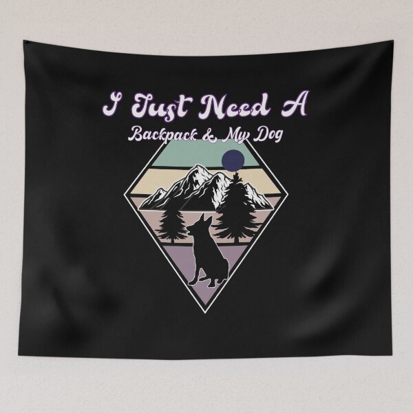 Item preview, I Just Need A Backpack And My Dog Gift Edea This Is My Camping Shirt - Camping Is My Passion designed and sold by medbdj.