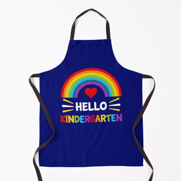 Item preview, Hello Kindergarten Student Teacher Back To School Rainbow designed and sold by StudioTina.