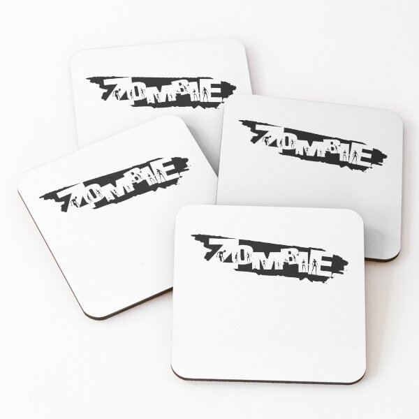 Item preview, Zombie Wording Text Apocalypse Black designed and sold by WearWolfDesigns.