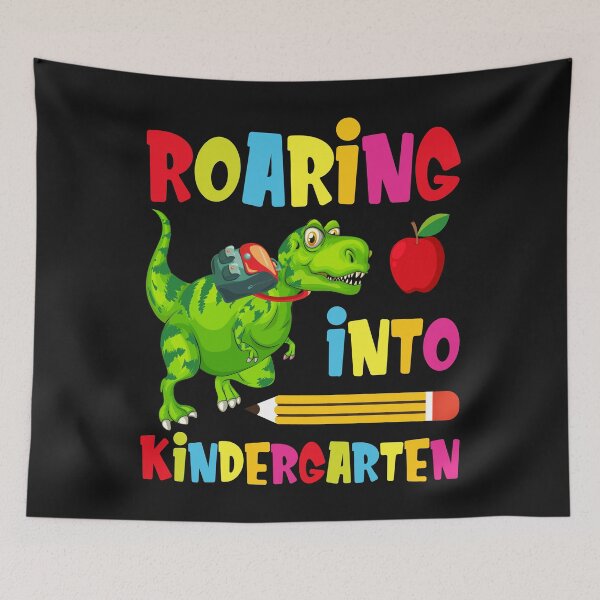 Item preview, Roaring Into Kindergarten  designed and sold by HarlemsGee.