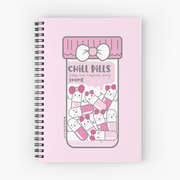 Item preview, chill pills cute pills cartoon designed and sold by princessmi-com.