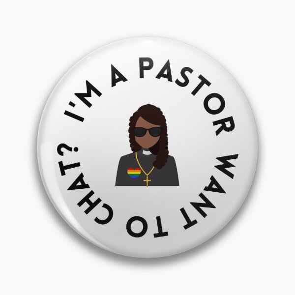 Artikelvorschau, Ich bin Pastor - BIPOC, schwarz lockig, femme entworfen und verkauft von jenhibben.