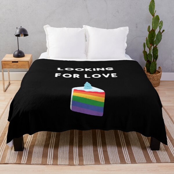 Item preview, Looking for Love Unicorn Pride Cake Merch Gift designed and sold by Mint Magic.