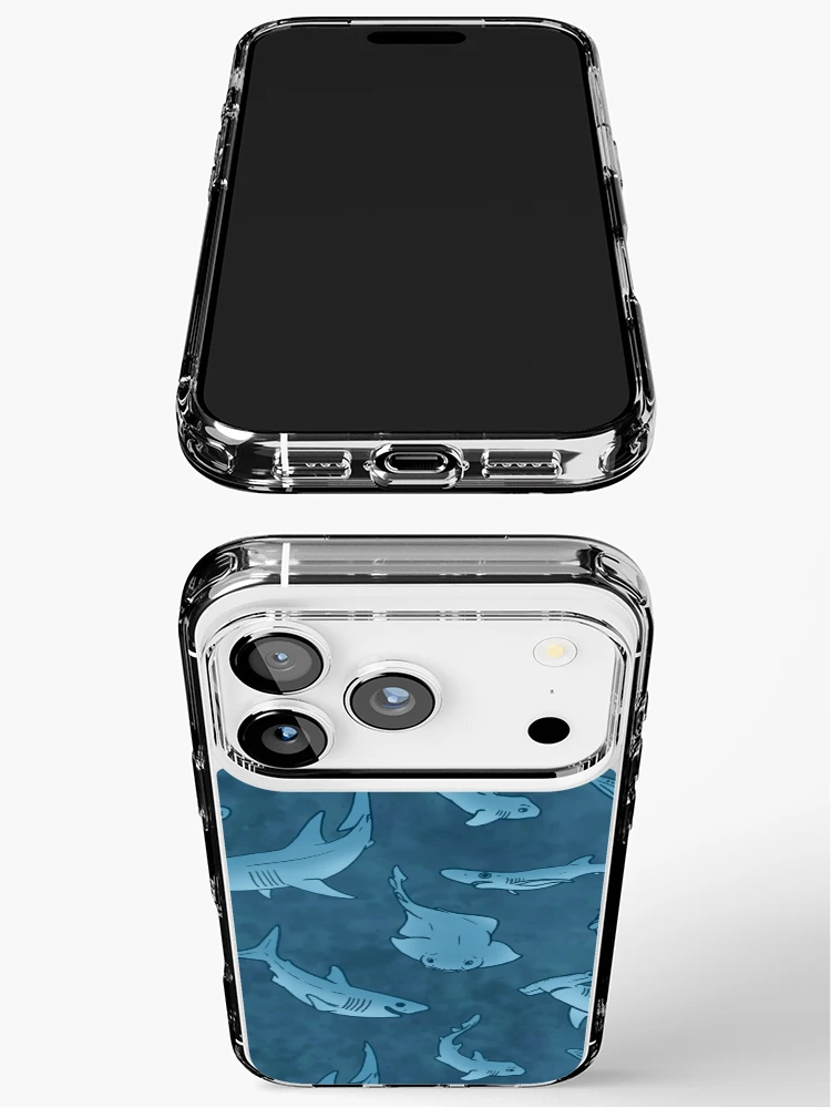 Thumbnail 3 of 5, iPhone Case, Shark Week designed and sold by RaspberryMoon.