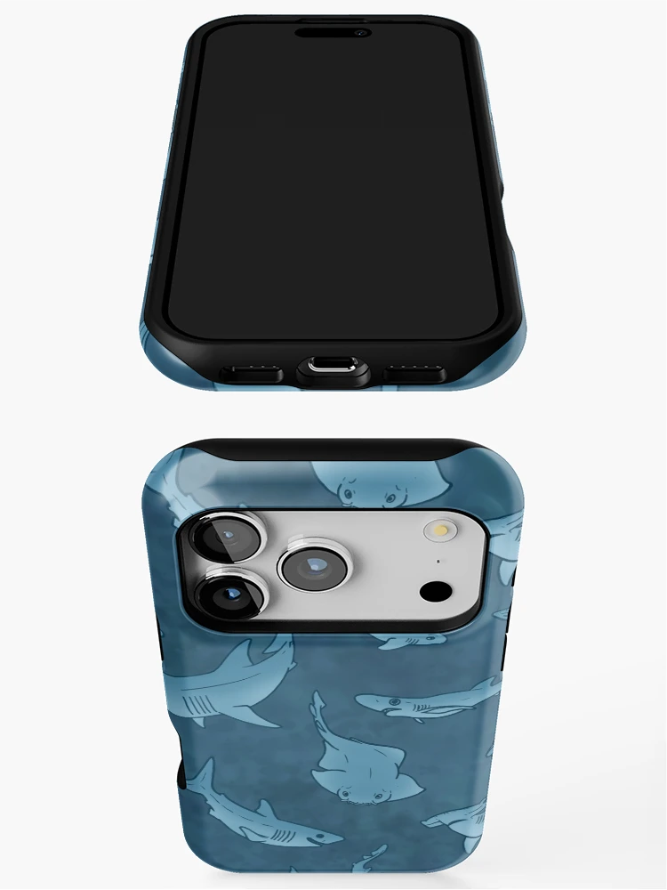 Thumbnail 3 of 4, iPhone Case, Shark Week designed and sold by RaspberryMoon.