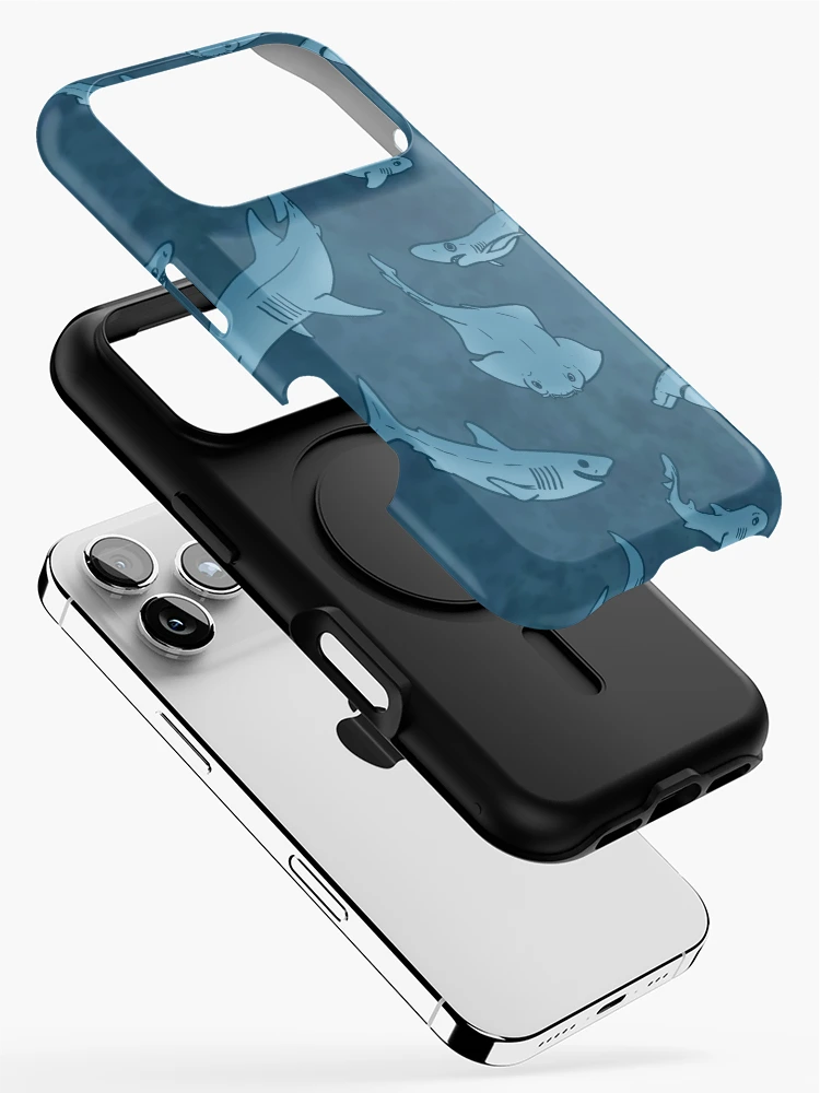 Thumbnail 2 of 4, iPhone Case, Shark Week designed and sold by RaspberryMoon.