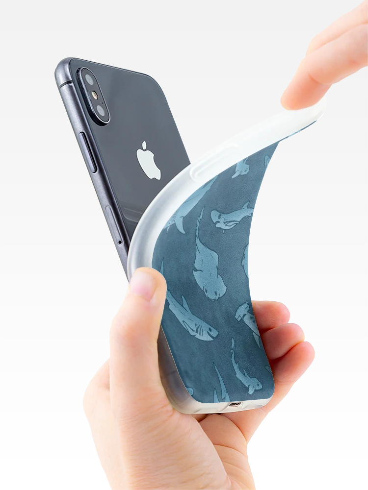 Thumbnail 4 of 5, iPhone Case, Shark Week designed and sold by RaspberryMoon.
