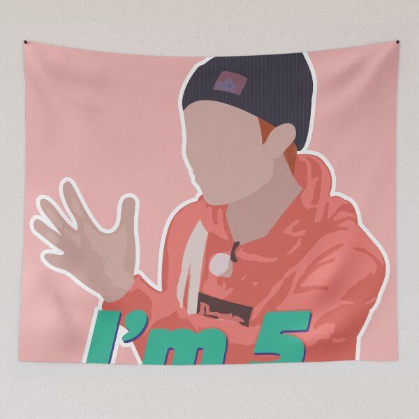 Item preview, Bang Chan "I'm Foive" meme designed and sold by Menna-.