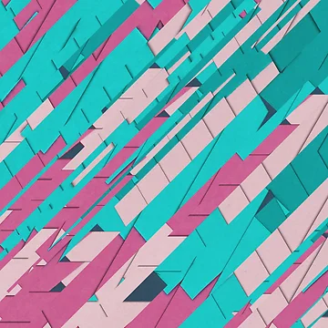 Artwork thumbnail, Colorful Abstract Diagonal Pattern by CherryDamzel