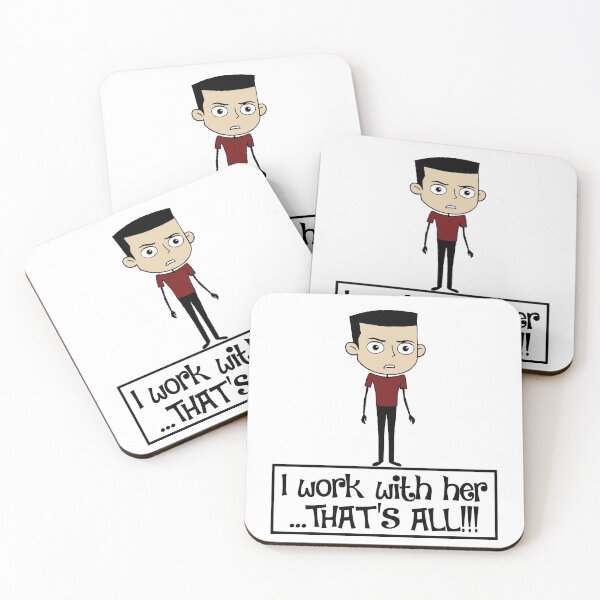 Item preview, Jealousy! I work with her...that's all! Design by Pipberry designed and sold by Pipberry.