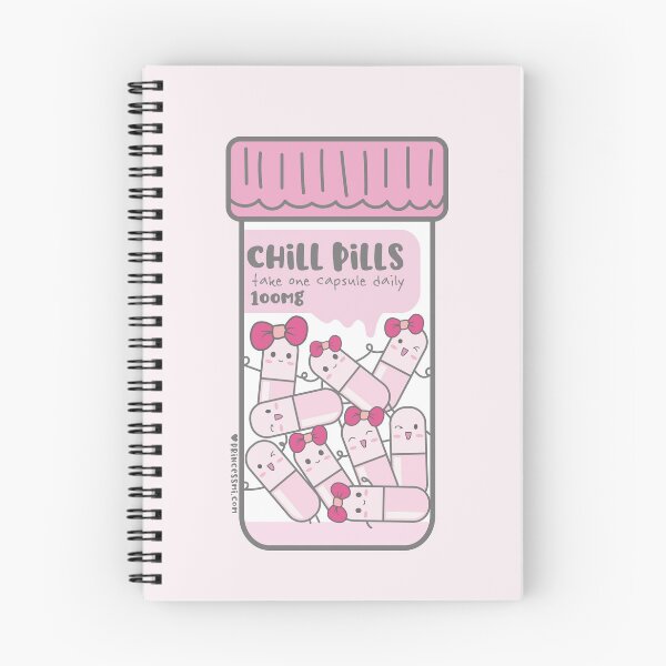Item preview, chill pills cute pills cartoon designed and sold by princessmi-com.